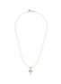 Main View - Click To Enlarge - EMANUELE BICOCCHI - CROSS PEARL NECKLACE