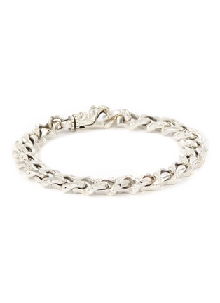 Main View - Click To Enlarge - EMANUELE BICOCCHI - STERLING SILVER SHARP LINK CHAIN BRACELET