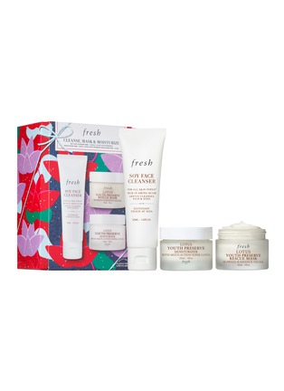 Main View - Click To Enlarge - FRESH - Cleanse, Mask & Moisturize Set
