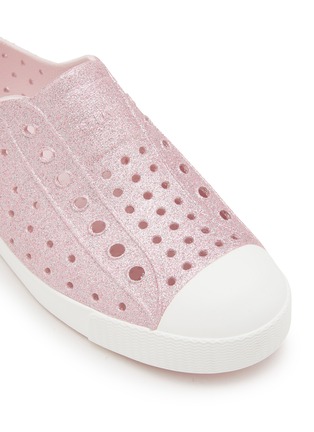 Detail View - Click To Enlarge - NATIVE  - ‘Jefferson Bling’ Kids Perforated Slip On