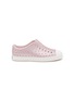Main View - Click To Enlarge - NATIVE  - ‘Jefferson Bling’ Kids Perforated Slip On