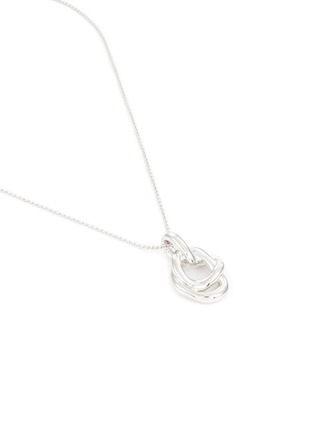 Detail View - Click To Enlarge - MISSOMA - ‘MOLTEN’ TWISTED DOUBLE PENDANT NECKLACE