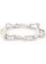 Main View - Click To Enlarge - MISSOMA - ‘MOLTEN’ KNOT LINK PEARL BRACELET