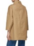 Back View - Click To Enlarge - HERNO - ‘Delon’ High Neck Silk Tie Cotton Coat