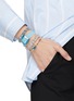 Figure View - Click To Enlarge - SWAROVSKI - ‘Lucent’ Crystal Silicone Strap Watch