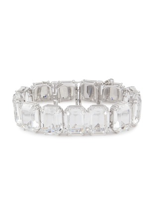 Main View - Click To Enlarge - SWAROVSKI - ‘MILLENIA’ EMERALD CUT BRACELET — LARGE STONES