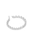Detail View - Click To Enlarge - SWAROVSKI - ‘Ortyx’ Triangle Step Cut Zirconia Hoop Earrings