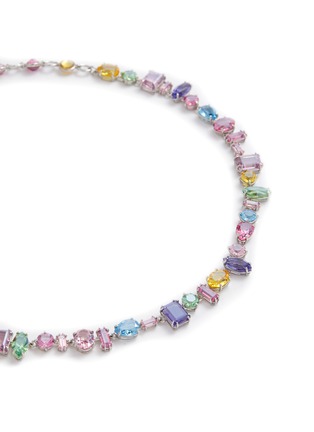 Detail View - Click To Enlarge - SWAROVSKI - ‘GEMA’ SHORT NECKLACE