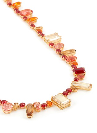 Detail View - Click To Enlarge - SWAROVSKI - ‘Gema’ Multi Cut Crystal Long Necklace