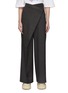 Main View - Click To Enlarge - ACNE STUDIOS - Asymmetric Pleated Suit Pants