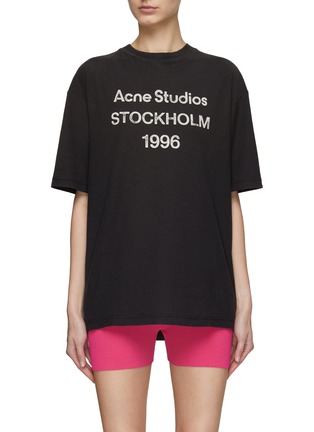 Main View - Click To Enlarge - ACNE STUDIOS - Stockholm 1996 Print Crewneck T-Shirt