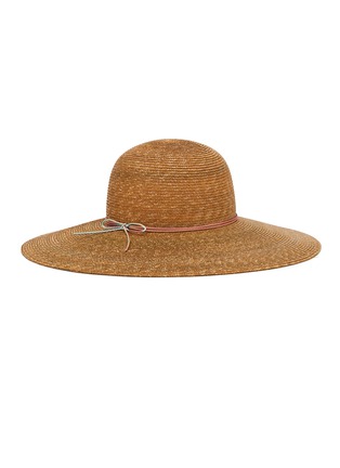 Figure View - Click To Enlarge - MAISON MICHEL - ‘Blanche’ Straw Sun Hat
