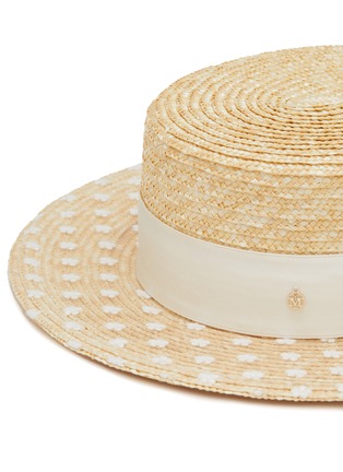 Detail View - Click To Enlarge - MAISON MICHEL - Kiki Straw Panama Hat