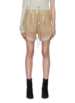 Main View - Click To Enlarge - RICK OWENS  - Sequin Boxer Shorts