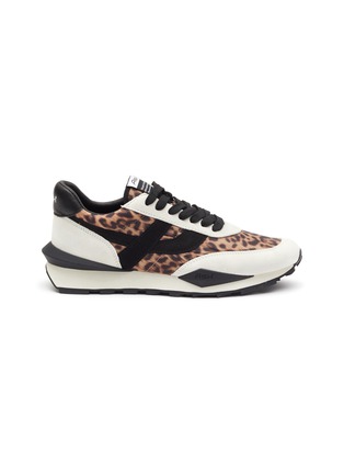 Main View - Click To Enlarge - ASH - ‘Spider 168’ Leopard Print Low Top Sneakers