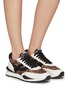 Figure View - Click To Enlarge - ASH - ‘Spider 168’ Leopard Print Low Top Sneakers