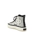  - AMIRI - ‘BANDANA’ LOGO EMBROIDERED HIGH TOP LACE UP CANVAS SNEAKERS