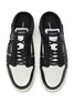 Detail View - Click To Enlarge - AMIRI - ‘Skel’ Leather Low Top Slip On Sneakers