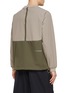 Back View - Click To Enlarge - MANORS - Windbreaker Panel Sweatshirt