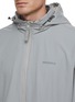 Detail View - Click To Enlarge - MANORS - Stand Collar Detachable Hood Zip Up Course Jacket