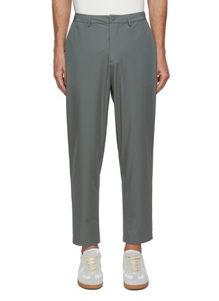 Main View - Click To Enlarge - MANORS - Straight Leg Contrasting Logo Detail Trousers