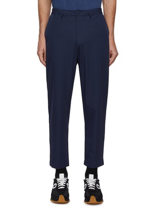 Main View - Click To Enlarge - MANORS - Straight Leg Contrasting Logo Detail Trousers