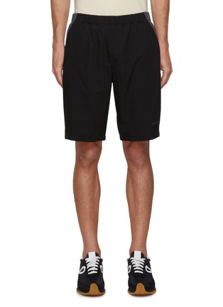 Main View - Click To Enlarge - MANORS - Side Panel Detail Elasticated Waist Shorts