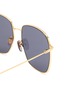 GUCCI - Discoball Charm Metal Frame Grey Lens Sunglasses