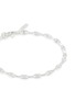 Detail View - Click To Enlarge - HATTON LABS - Silver Toned Metal Mariner Chain Bracelet