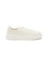 HENDERSON - ‘Chronos’ Pebble Leather Low Top Lace Up Tennis Sneakers