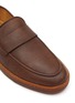 Detail View - Click To Enlarge - HENDERSON - ‘Sifnos’ Pebble Leather Loafers