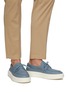Figure View - Click To Enlarge - HENDERSON - ‘Ghibli’ Pebble Leather Boat Shoes
