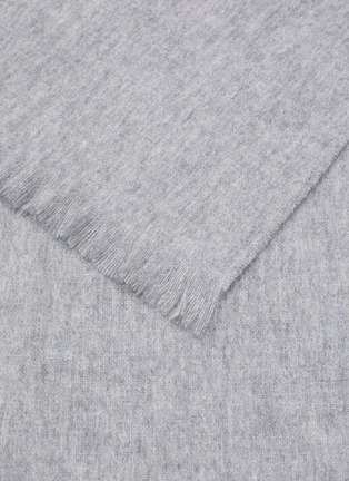 Detail View - Click To Enlarge - JOVENS - FRINGED CASHMERE SHAWL