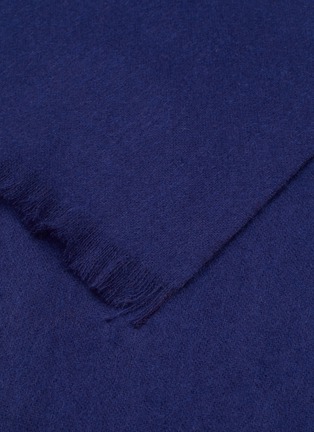 Detail View - Click To Enlarge - JOVENS - FRINGED CASHMERE SHAWL