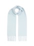 JOVENS - FRINGED WATERWEAVE CASHMERE SCARF