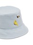 THOM BROWNE - Bee And Bird Embroidery Ribbed Bucket Hat