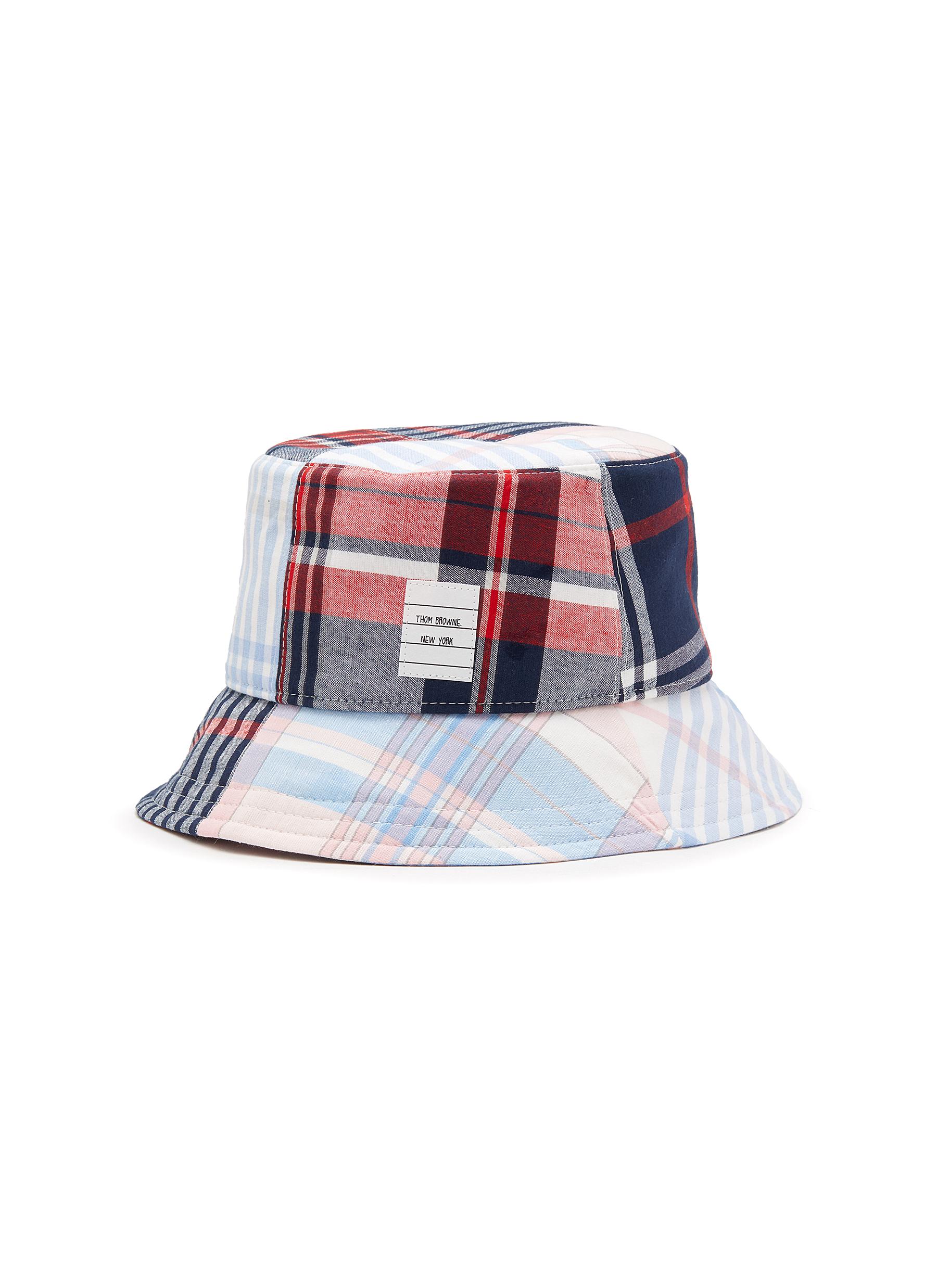 Thom Browne Quarted Funmix Bucket Hat In Multicolor | ModeSens