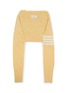 Main View - Click To Enlarge - THOM BROWNE - 4 Bar Stripe Merino Wool Sweater Bag