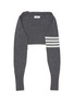 Main View - Click To Enlarge - THOM BROWNE - 4 Bar Stripe Merino Wool Sweater Bag
