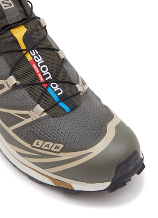 Detail View - Click To Enlarge - SALOMON - ‘XT6’ Low Top Lace Up Mesh Sneaker