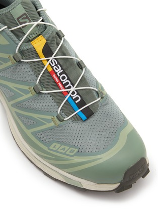 Detail View - Click To Enlarge - SALOMON - ‘XT-6’ Low Top Lace Up Mesh Sneakers