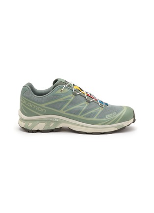 Main View - Click To Enlarge - SALOMON - ‘XT-6’ Low Top Lace Up Mesh Sneakers
