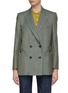 Main View - Click To Enlarge - BLAZÉ MILANO - Everynight Peak Lapel Double Breasted Blazer
