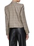 Back View - Click To Enlarge - BLAZÉ MILANO - Spencer Peak Lapel Double Breasted Crop Blazer
