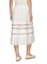 Back View - Click To Enlarge - SEA NEW YORK - ‘Alicia’ Embroidered Midi Skirt