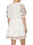 Back View - Click To Enlarge - SEA NEW YORK - ‘Alicia’ Embroidery Puff Sleeve Dress
