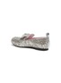 Detail View - Click To Enlarge - WINK - ‘SNOWMAN’ KIDS CRYSTAL EMBELLISHED BOW APPLIQUÉ GLITTER LOAFERS