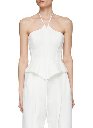 Main View - Click To Enlarge - MATICEVSKI - ‘Intuit’ Halter Neck Bustier