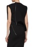 Back View - Click To Enlarge - MATICEVSKI - ‘Archetype’ Drape Top