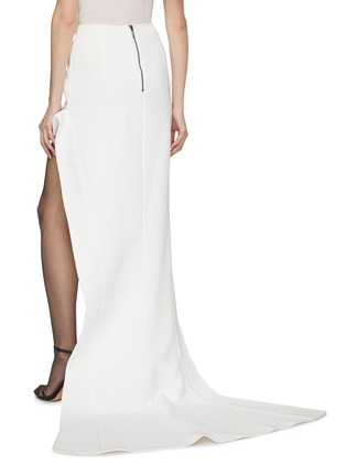 Back View - Click To Enlarge - MATICEVSKI - ‘Content’ High Low Skirt